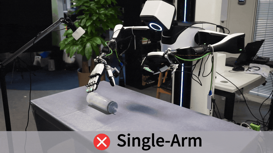 Pull Piston Single Arm